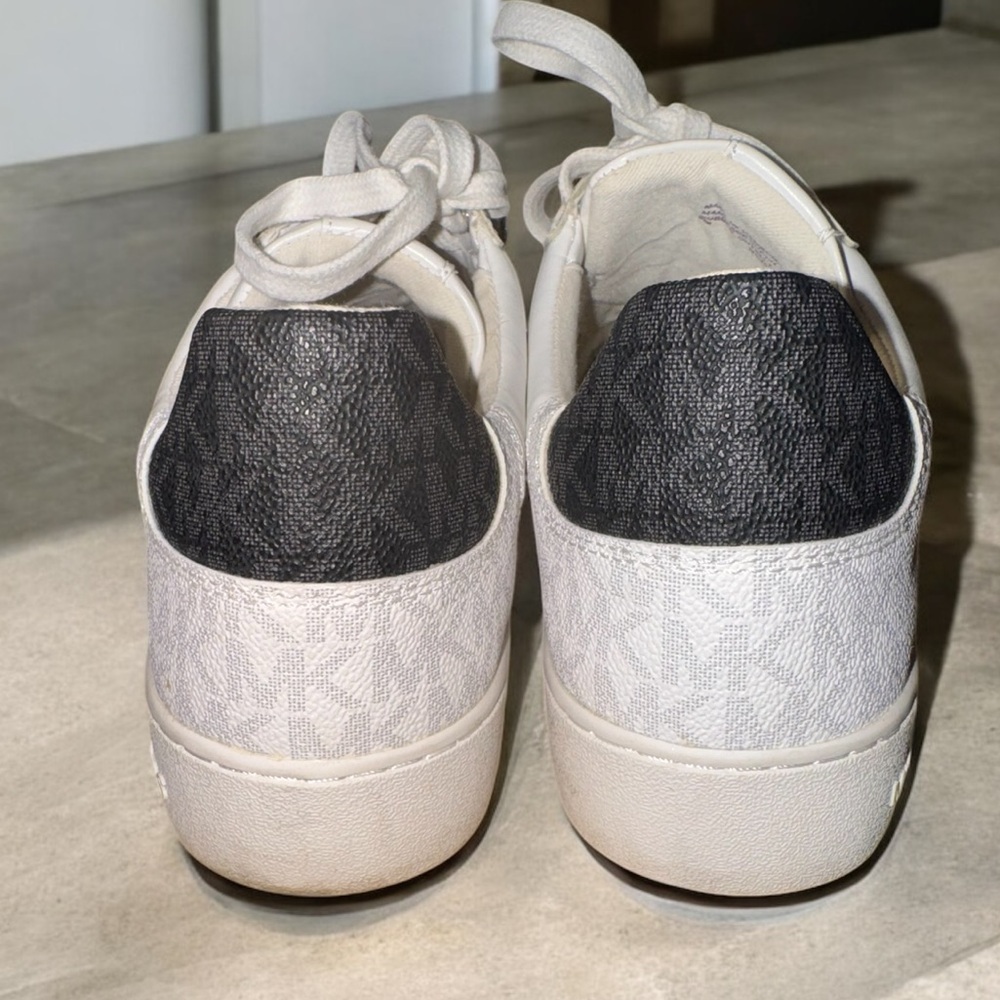 Michael Kors White and Black Women’s Sneakers - Picture 4 of 5